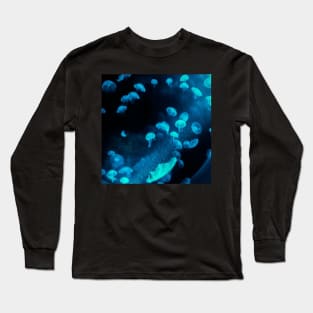 Blue jellyfish Long Sleeve T-Shirt